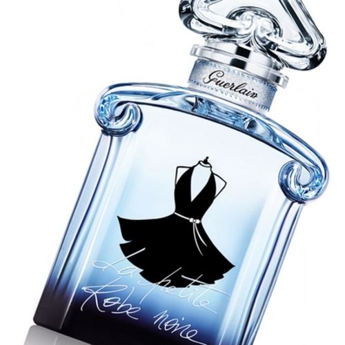 The blue bottle of La Petite Robe Noire Intense